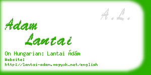 adam lantai business card